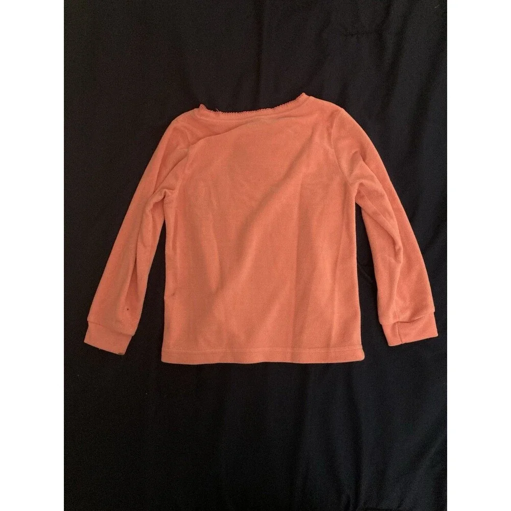 4T Carter’s girl clothes - 2 piece outfit | unicorn cupcake theme | fleece